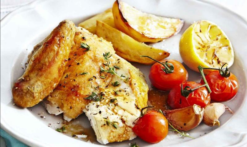 Here's a simple and delicious recipe for Baked Lemon Garlic Chicken